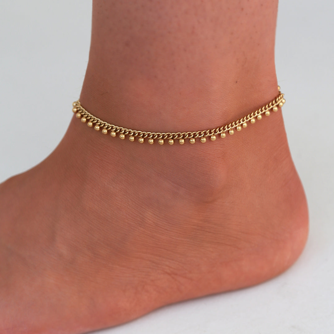 Anklet Bali gold