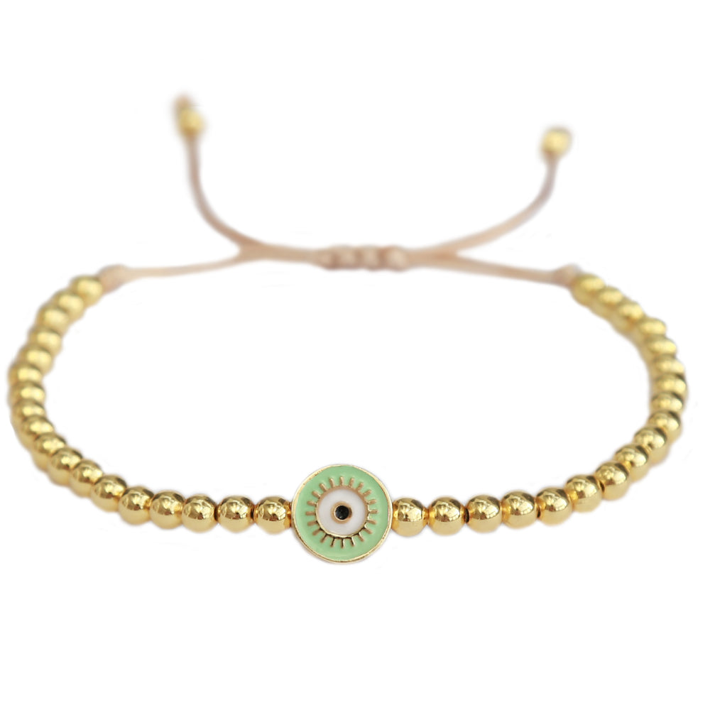 Armband Evil Eye Gold Mint