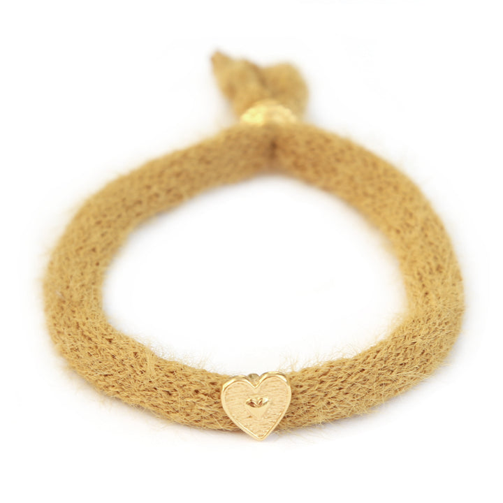 Bracelet fluffy curry