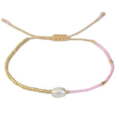 Armband Miyuki Perle rosa