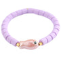 Armband bunter Fisch hellrosa