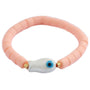 Armband colorful fish white