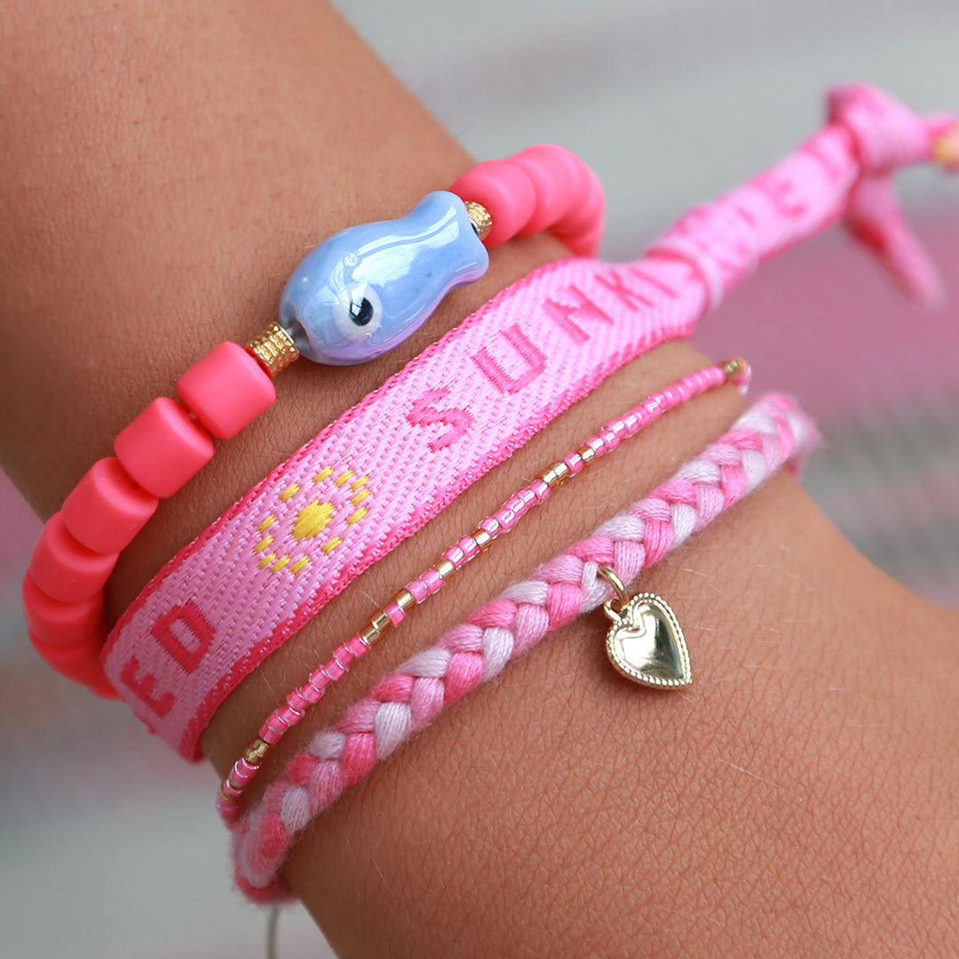 Bracelet set colorful fish