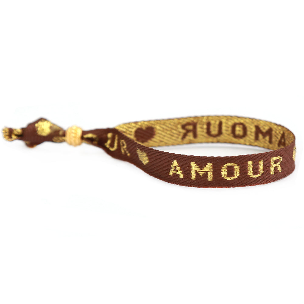 Woven bracelet amour