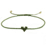 Love Ibiza heart armband golden curry