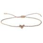 Love Ibiza heart armband golden curry