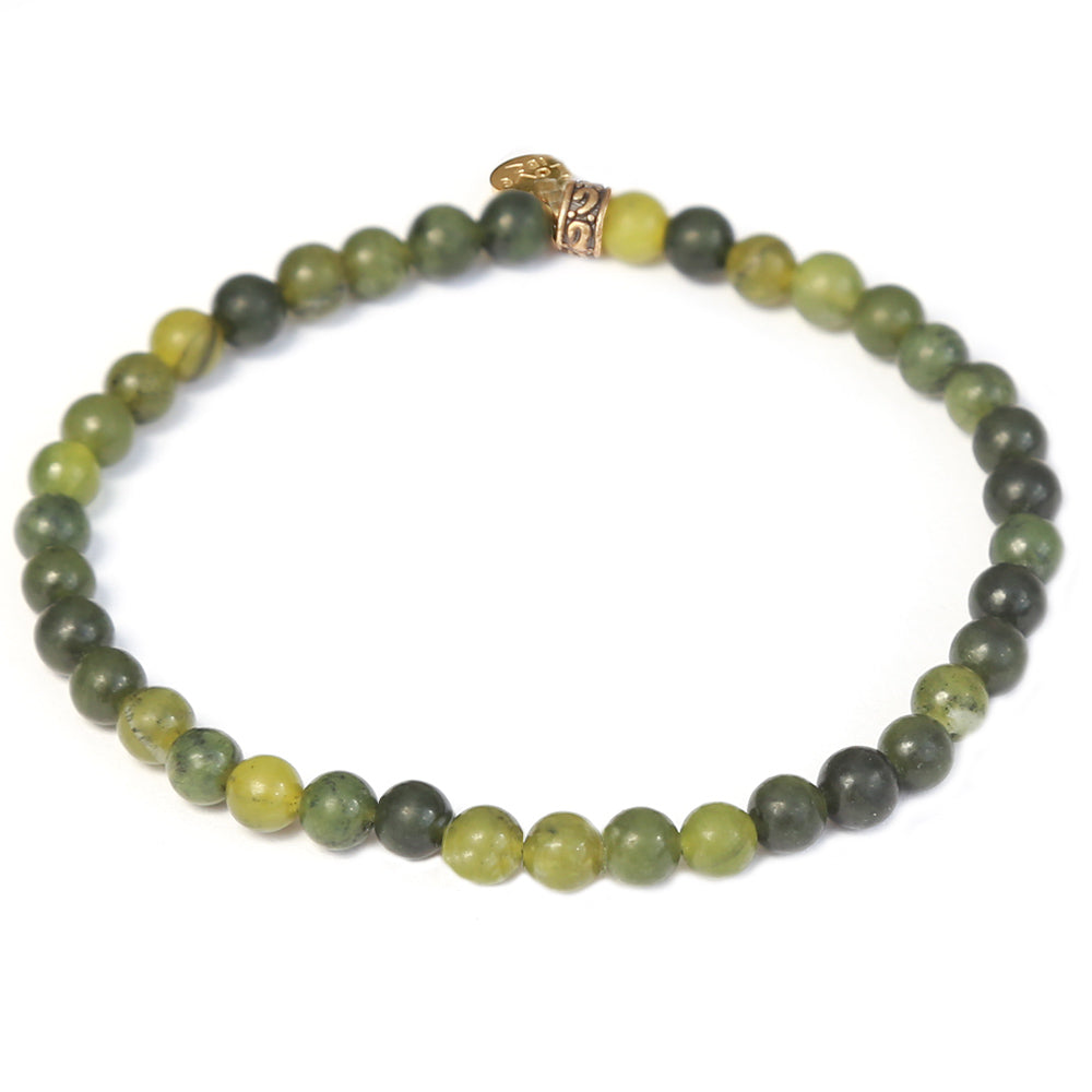 Bracelet nomade gemstone serpentine