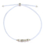 Le bracelet love or blanc