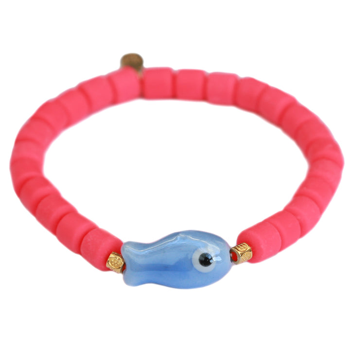 Armband bunter Fisch Wassermelone