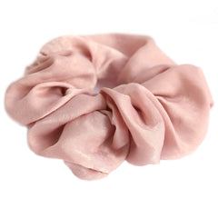 Scrunchie zijde rose