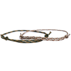 Bracelet set surf culture army