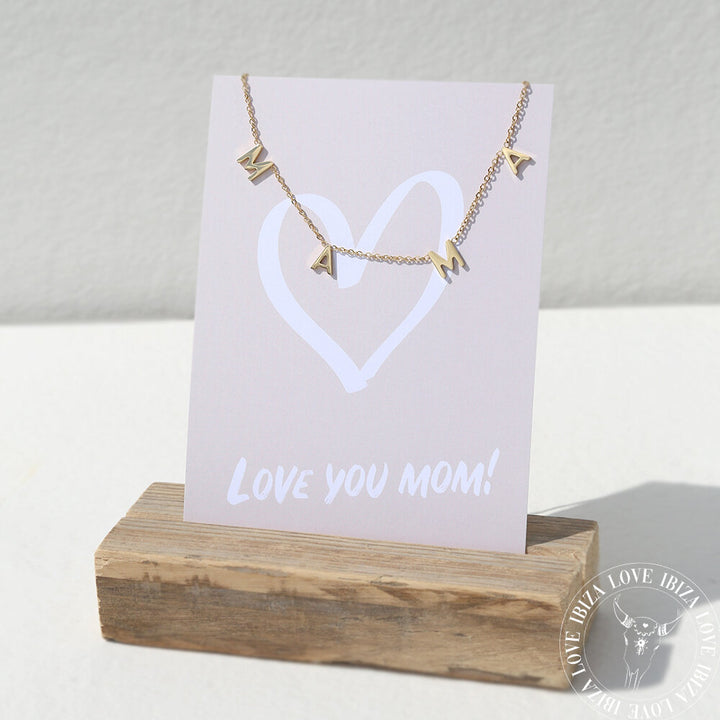 Ketting MAMA silver