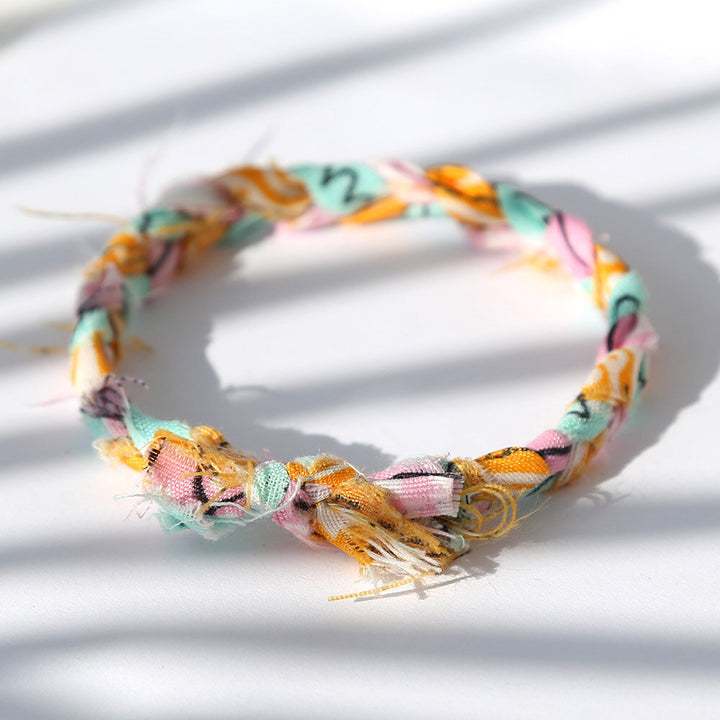 Bracelet bandana braid multi summer