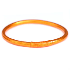 Bracelet buddhist good luck fire orange