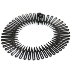 Zig zag hair band black