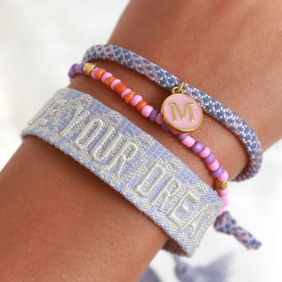 Bracelet tissé live your dream