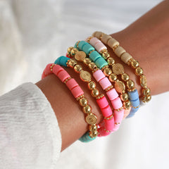 Armband dolce watermelon turquoise