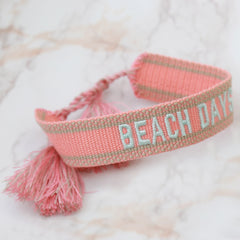 Bracelet tissé beach days