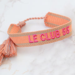 Bracelet tissé Le Club (St.tropez)