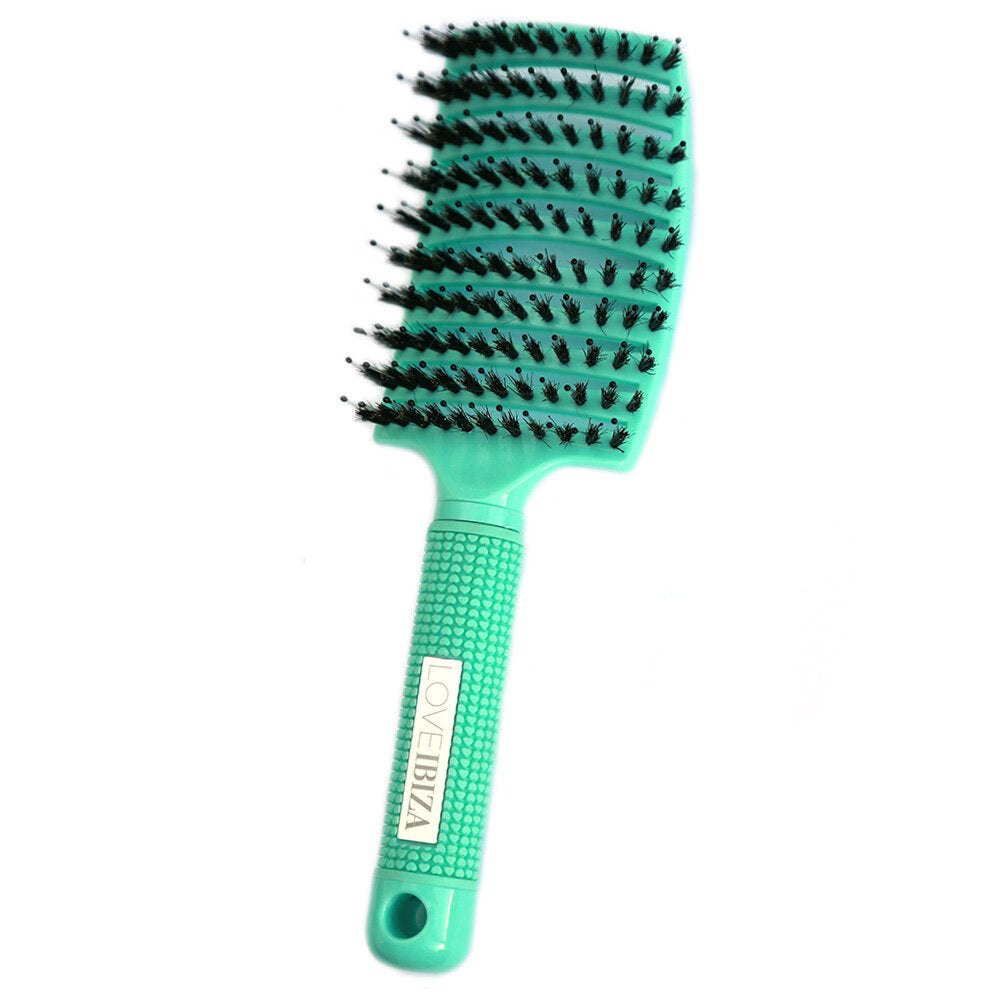 Anti-tangle hairbrush mint