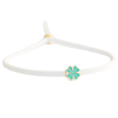 Bracelet clover white mint