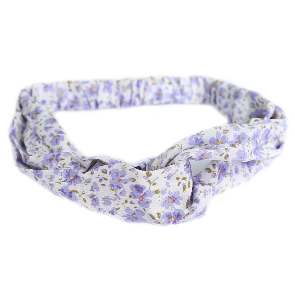 Hairband lilac daisy