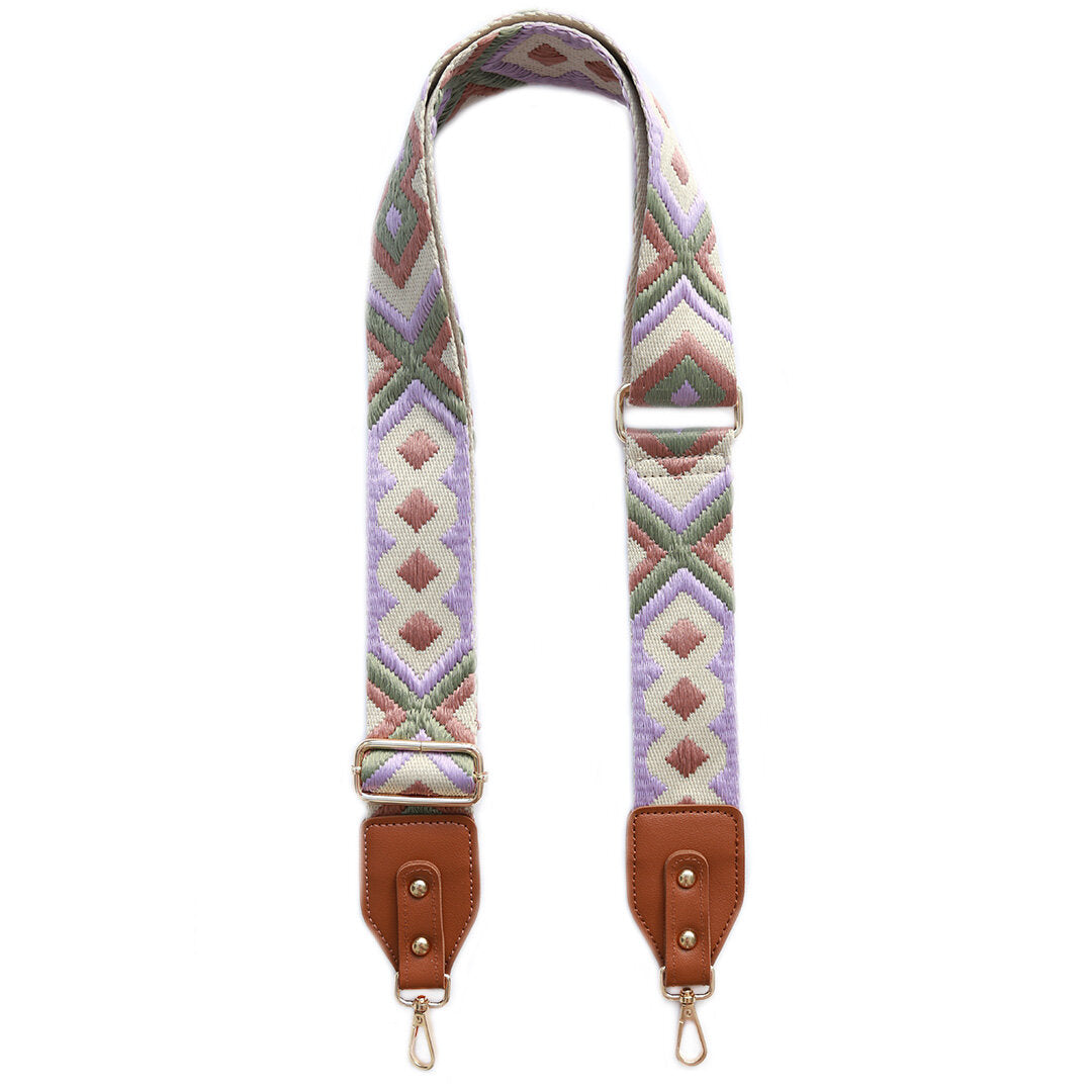 Bag strap aztec lila